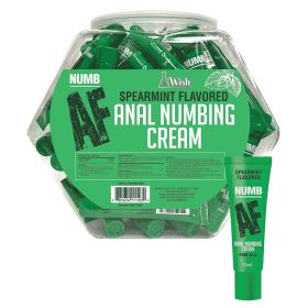 Numb AF Anal Numbing Cream-Mint 10ml Fishbowl of 65pcs